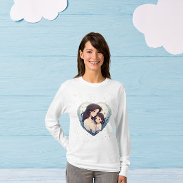 Mijn moeder voor altijd voor mijn vriend t-shirt