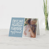 Mijn moeder voor mijn vriendenkring Aangepaste fot Kaart (Voorkant)