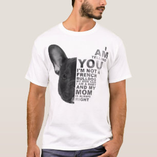 Mijn moeder zei dat ik een Baby Moederdag Franse b T-shirt