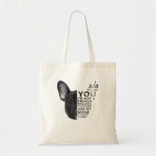 Mijn moeder zei dat ik een Baby Moederdag Franse b Tote Bag