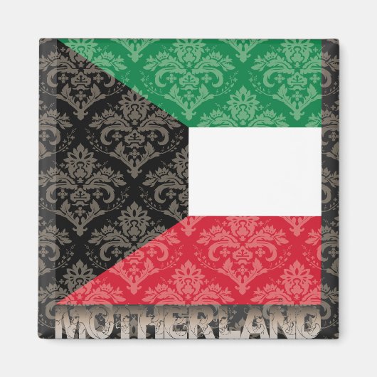 Mijn moederland Koeweit Magneet (Voorkant)