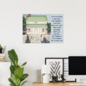 Mijn moederliefde - Moederdag Poster (Thuiskantoor)