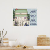 Mijn moederliefde - Moederdag Poster (Keuken)