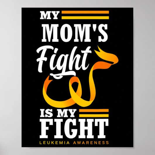 Mijn moeders gevecht is mijn vechtdochter zoon leu poster (Voorkant)