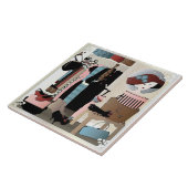 Mijn moeders kast tegeltje (Zijkant)