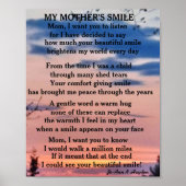 MIJN MOEDER'S KLEINE POSTER (Voorkant)