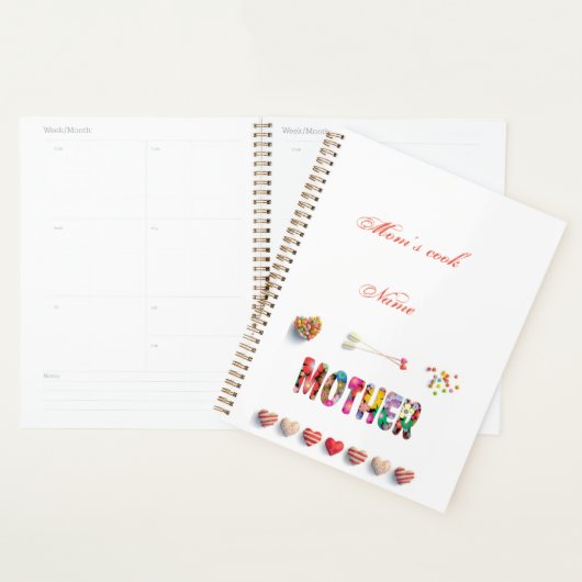 Mijn moeders recepten planner (Display)