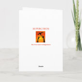 Mijn moeders schrijven voor Kerstmis Feestdagen Kaart (Achterkant)
