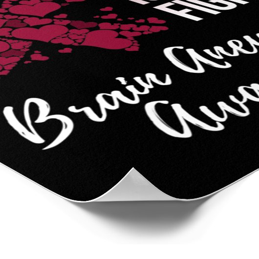 Mijn moeders strijd is mijn strijd tegen hersensch poster (Hoek)