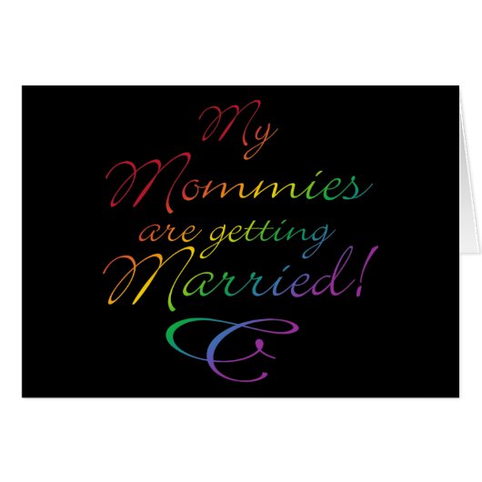 Mijn moeders worden getrouwd (Voorkant Horizontaal)