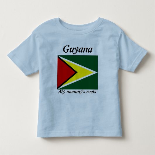 Mijn moeders wortels, guyana kinder t-shirts (Voorkant)