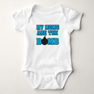 Mijn moeders zijn het Bomb Baby Boy shirt