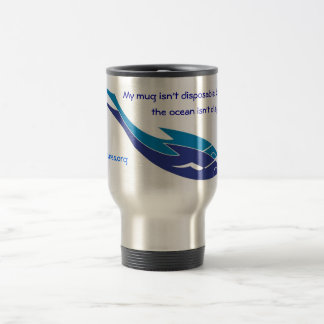 Mijn mok is niet wegwerpbaar - Travel Mug