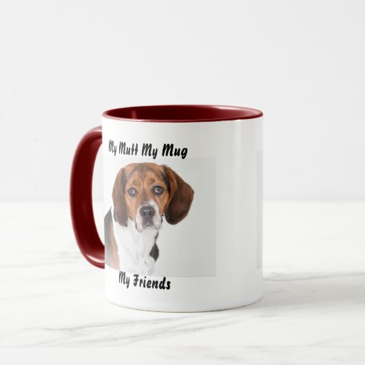 Mijn Mok mijn vrienden. (Voorkant links)