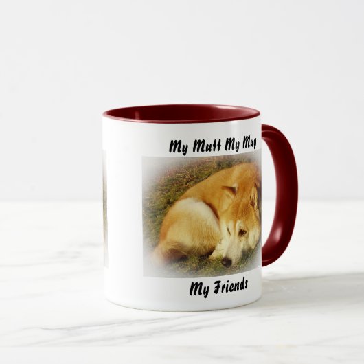 Mijn Mok mijn vrienden. (Voorkant rechts)