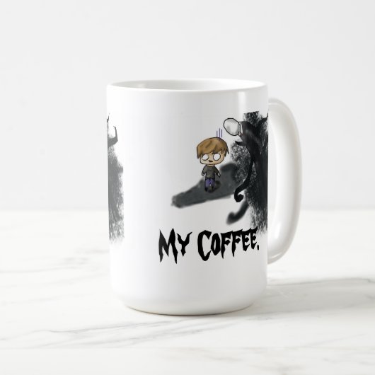 Mijn Mok Pewdiepie Slenderman (Voorkant rechts)