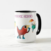 Mijn Mok van de Super Science Coffee - Minions! (Voorkant rechts)