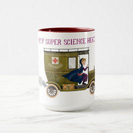 Mijn Mok van de Super Science Coffee - Progress 2
