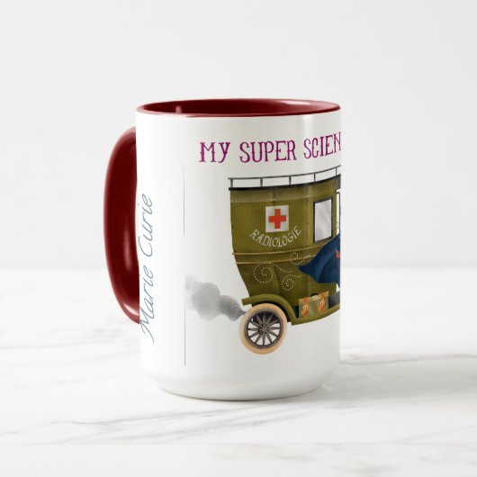 Mijn Mok van de Super Science Coffee - Progress 2 (Voorkant links)