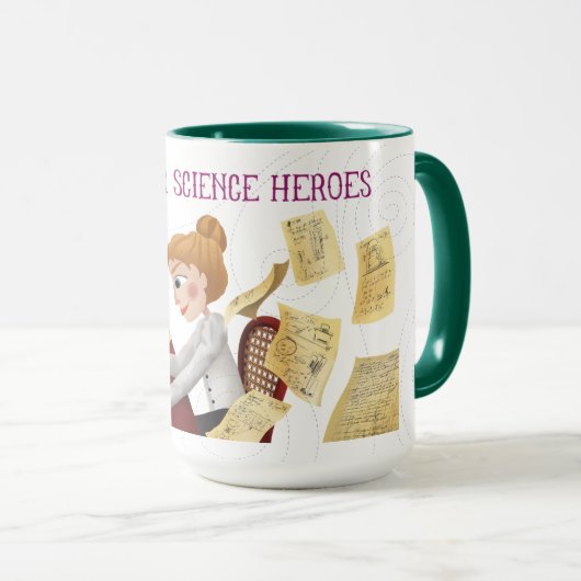 Mijn Mok van de Super Science Coffee - Studeren! v (Voorkant rechts)