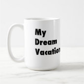 Mijn Mok van de Vacation Mars van het Dream (Links)