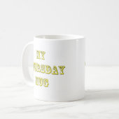 Mijn Mok van donderdag (Voorkant links)