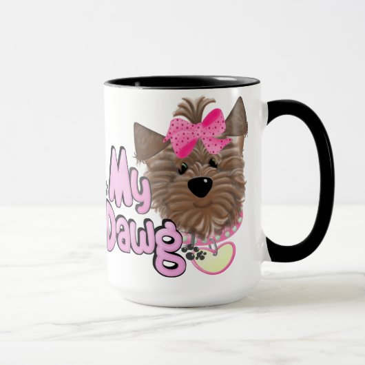 Mijn Mok voor dawg-cadeaus (Rechts)