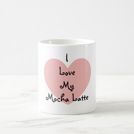 Mijn mokka latte koffiemok lief (Center)