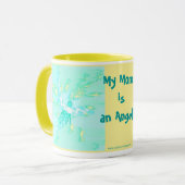 MIJN MOM IS EEN ANGEL MOK (Voorkant links)