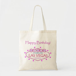 MIJN MOM is Fabulous Las Vegas Happy Birthday Bag Tote Bag