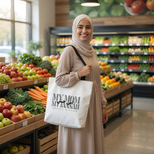MIJN MOM MIJN JANNAH Gepersonaliseerd Cadeau voor  Tote Bag