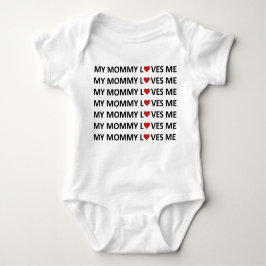 MIJN MOMMY HOUDT VAN ME - RED HEART Baby-DOCUP Romper
