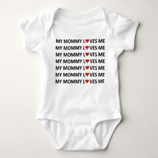 MIJN MOMMY HOUDT VAN ME - RED HEART Baby-DOCUP Romper