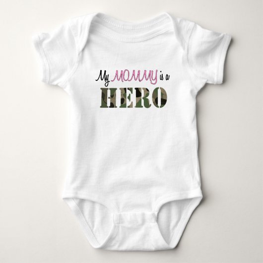 Mijn MOMMY is een Hero Romper (Voorkant)