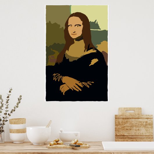 Mijn Mona Lisa Poster (Keuken)