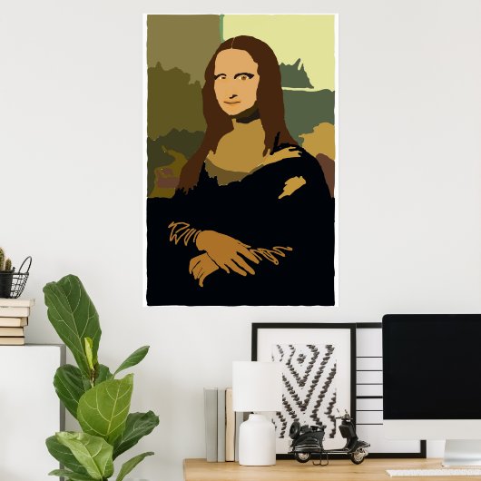 Mijn Mona Lisa Poster (Thuiskantoor)