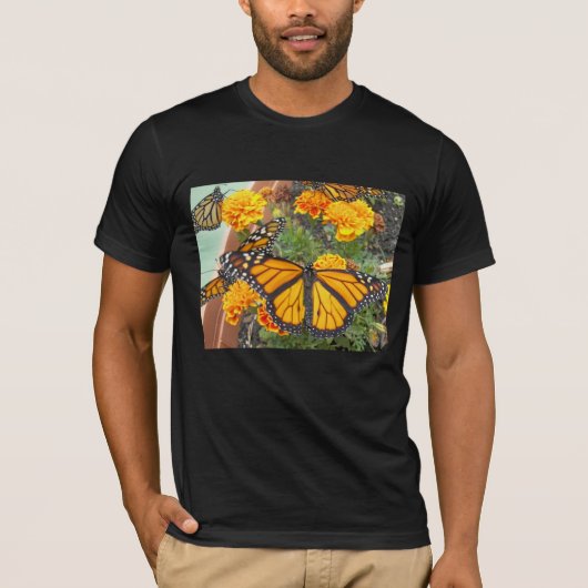 Mijn Monarch Butterflies-mannen t-shirt (Voorkant)