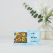 Mijn Monarch Butterflies-visitekaartjes Visitekaartje (Staand voorkant)