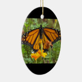 Mijn Monarch Butterfly-ovaal siermiddel Keramisch Ornament (Rechts)
