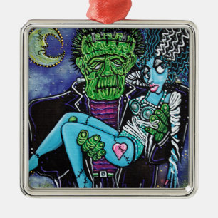 Mijn Monster Mijn Bride Metalen Ornament