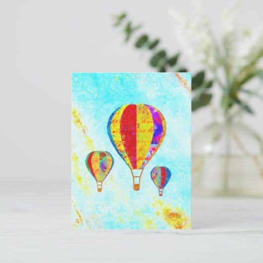 Mijn Mooi briefkaart van Ballons (Staand voorkant)