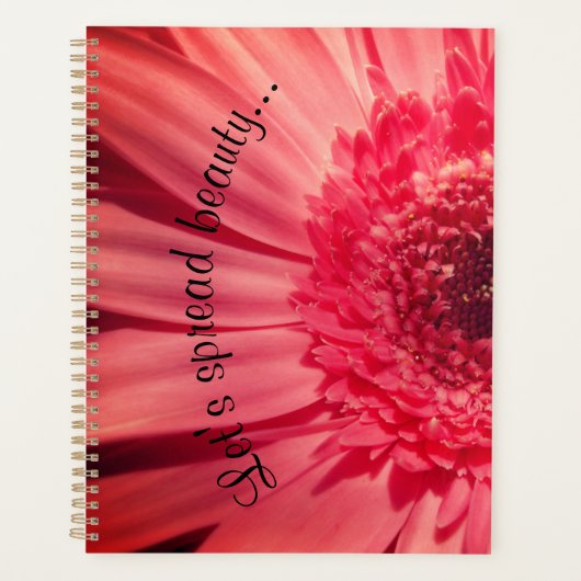 Mijn mooie 1 - Let's spread beauty Planner (Voorkant)