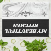 Mijn mooie keukenhanddoek (Gevouwen)