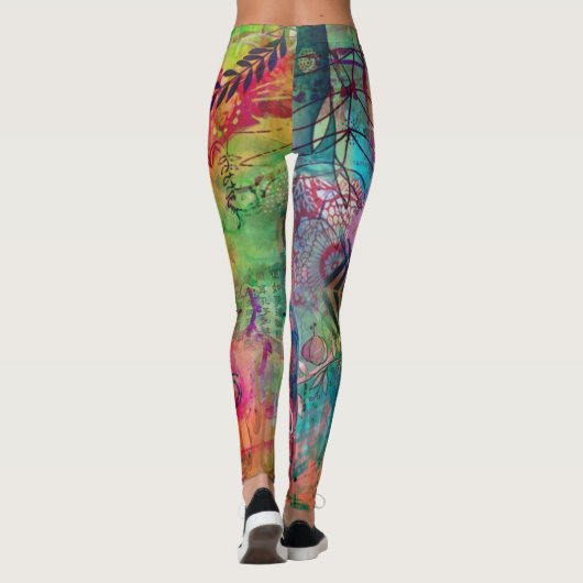 Mijn mooie Mess Leggings (Achterkant)