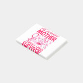 Mijn mooie moeder borstkanker overlevende post-it® notes (Schuin)