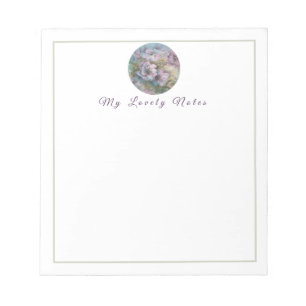 Mijn Mooie Notities - Elegant Bloemen Notitieboekj Notitieblok