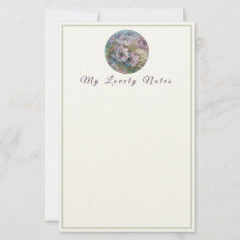 Mijn mooie notities - Elegante Bloemen Briefpapier