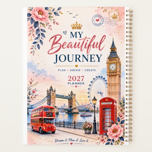 Mijn Mooie Reis 2027 Planner (Achterkant)