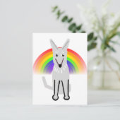 Mijn Moon Dog en Regenboog, Briefkaart (Staand voorkant)