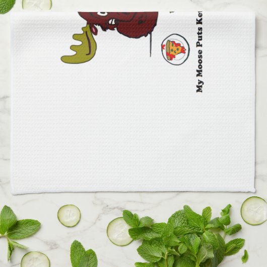 Mijn Moose Kitchen Towel Theedoek (Gevouwen)
